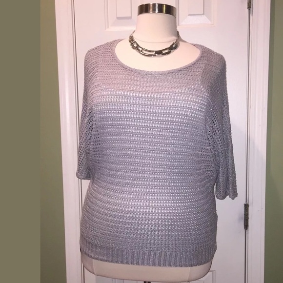 Elle Gray Dolman Sweater Size XL - Picture 1 of 2